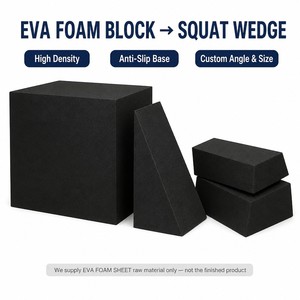 Feuille de mousse EVA en matière première pour fabricants de cale de fitness, matériau de support de charge 20-80 Shore C - Product Image 2