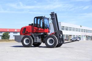 Carretilla elevadora diésel de servicio pesado <span class=keywords><strong>5T</strong></span> con motor intercambiable para terrenos rocosos - Product Image 6