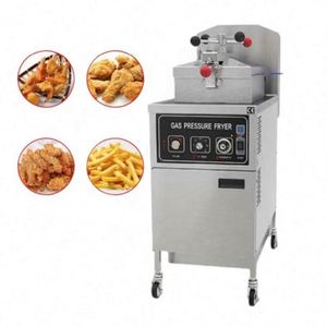 Large Capacity Fully Automatic Commercial Stainless Steel Gas Electric Chicken Pressure <b>Fryer</b> for French Fries Broast <b>Machine</b> - Product Image 4