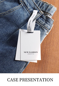 Étiquettes personnalisées imperméables pour vêtements, étiquettes volantes personnalisées, étiquettes antivol à boucle, en papier souple recyclé, avec logo découpé sur mesure - Product Image 6