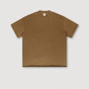 เสื้อยืดวินเทจแขนสั้นทรงโอเวอร์ไซส์พิมพ์ลาย DTG หนัก 285 กรัม ล้างสีแบบ Acid Wash  ขอบเสื้อพิมพ์ลาย  สำหรับผู้ชาย  รับทำโลโก้ตามสั่ง - Product Image 4