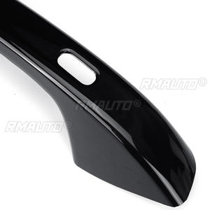 4PCS Couvre-poignées de porte extérieurs intelligents pour voiture avec trou pour clé pour VW Golf 8 MK8 2020-2021 Accessoires de voiture ABS Fibre de carbone Chrome - Product Image 5