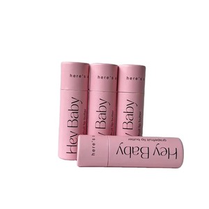 Tube en papier de luxe pour baume à lèvres, prix usine, avec impression, emballage pour flacon de parfum, boîte cosmétique à poussoir - Product Image 1