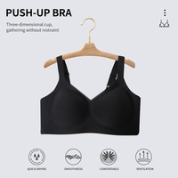 Nouveau soutien-gorge une pièce fin et sportif en gelée pour femme, grande taille, sans couture, exclusif Fat MIMI
