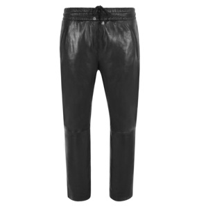 <span class=keywords><strong>Pantaloni</strong></span> da <span class=keywords><strong>Donna</strong></span> in Vera Pelle Nappa Nera 100% Personalizzati, Vestibilità su Misura, Etichetta Privata OEM/ODM, <span class=keywords><strong>Pantaloni</strong></span> <span class=keywords><strong>Classici</strong></span> di Lusso - Product Image 1