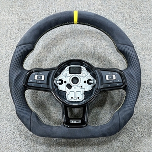 Volant en fibre de carbone R-Line en promotion, livraison rapide pour Volkswagen VW <span class=keywords><strong>Golf</strong></span> 4 5 6 7 7.5 <span class=keywords><strong>8</strong></span> MK4 5 6 7 7.5 <span class=keywords><strong>8</strong></span> 7 R GTI GTD <span class=keywords><strong>GTE</strong></span> - Product Image 2