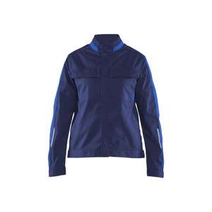 BLAKLADER - 444318328985L Chaqueta industrial para mujer stretch azul marino/azul aciano-EAN 7330509893692 CHAQUETAS DE TRABAJO - Product Image 1