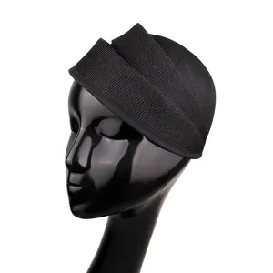 قبعات 20 جولة تقليد Sinamay Millinery قبعات قاعدة حزب قبعات قبعات فاسكيتر الحرفية صنع مواد اكسسوارات الزفاف Gril - Product Image 3