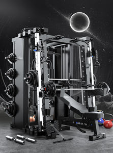 Горячая Распродажа, оборудование для тренажерного зала, многофункциональная машина Смит для бодибилдинга, домашнего использования в тренажерном зале - Product Image 2