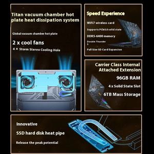 <span class=keywords><strong>MSI</strong></span> Titan18 Ultra Laptops Marca New2025 Gaming Rtx5090 Pulgadas 4K Ordinateur Portable Ultar9 285HX Computadora - Product Image 3