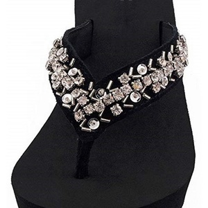 Nhà Máy Giá Rẻ Bán buôn Chất lượng cao thời trang Womens <span class=keywords><strong>Wedge</strong></span> <span class=keywords><strong>Flip</strong></span> <span class=keywords><strong>Flops</strong></span> - Product Image 3