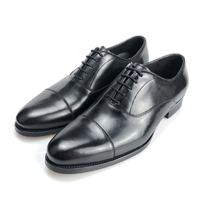Chaussures habillées formelles de haute qualité pour hommes, chaussures de mariage à bout pointu en cuir véritable Oxford pour hommes - Product Image 6