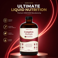 Soutien Immunitaire Santé Intestinale OEM ODM Multivitamine Liquide pour Adultes pour le Bien-être Quotidien, la Vitalité, l'Énergie et la Détoxification