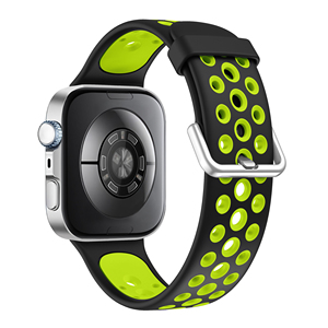 Nueva correa de silicona de doble color con orificio de malla para <span class=keywords><strong>Huawei</strong></span> <span class=keywords><strong>Fit</strong></span> 3 4 4 <span class=keywords><strong>Pro</strong></span> (WB1135T) - Product Image 2