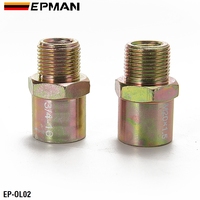 EPMAN Adaptateur universel d'extension de plaque sandwich pour filtre à huile et refroidisseur, filetages M18 M20 M22 3/4-16, boulons centraux EP-OL02