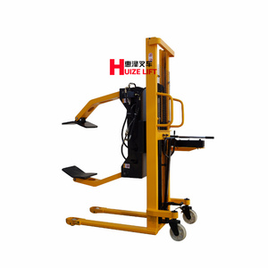 Impilatore Idraulico Manuale per Rotoli di Carta Huize Factory Modello <span class=keywords><strong>CTY</strong></span> Capacità di Carico 200-400kg Altezza di Sollevamento 1600mm Giallo/Rosso 1 Anno di Garanzia - Product Image 6