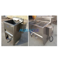 Machine à frire les beignets automatique Friteuse à frire les beignets en continu Friteuse commerciale d'écorces de porc à vendre
