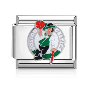 Modular Stainless Steel Charm Bracelet With Sports Team Logos Unisex Everyday Wear - Product Image 5