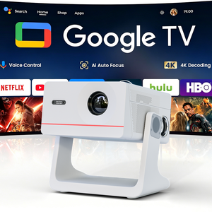 1080p GTV Full <span class=keywords><strong>HD</strong></span> 180 ° Proyector Portátil con Diseño de Techo Abatible Certificado - Product Image 4