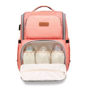 Sac à langer imperméable multifonctionnel, sac à dos de shopping pour maman et bébé, sac à langer à double bandoulière, échantillon gratuit - Product Image 4
