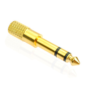 3.5mm To 6.5mm Audio Adapter Right Angle 3 Pin Phone Connector <b>For</b> <b>Microphone</b> <b>Computer</b> Mobile Device - Product Image 3