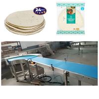 Máquina automática de envolturas de tortillas selladas con calor de 6 piezas