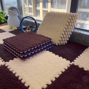 <span class=keywords><strong>Tapis</strong></span> de sol en <span class=keywords><strong>mousse</strong></span> moelleuse patchwork pour la maison, la chambre et les chambres d'enfants, <span class=keywords><strong>tapis</strong></span> antidérapant pour chevet, <span class=keywords><strong>tapis</strong></span> de sol en peluche - Product Image 5