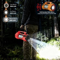 Alecter APH-SR11 Notfall-Solar-Kurbelradio mit Wetterwarnfunktion, USB-Ladefunktion, ABS-Material, 20000mAh, 10W, Notfall-Überlebenskit für Stromausfälle
