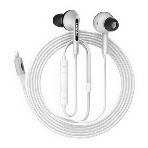 Binaural en la oreja los Ultra-luz de silicona Cómodo auricular Bluetooth para escuchar música de auriculares con cable - Product Image 6