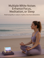 Reloj Despertador con Control Remoto Infrarrojo y Altavoz Bluetooth con Sonido Blanco, Simulador de Amanecer y Atardecer, Ayuda para Dormir, Ideal para Regalo