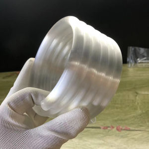 Tabung Kaca Kuarsa Spiral/Tabung Koil Kaca Quartz Bening/Tabung Kaca Heliks Kuarsa - Product Image 1