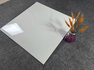 Compre baldosas de porcelana blanca homogénea para pisos de hotel, económicas, de 600x600, de alta calidad, fabricadas en Turquía. - Product Image 5