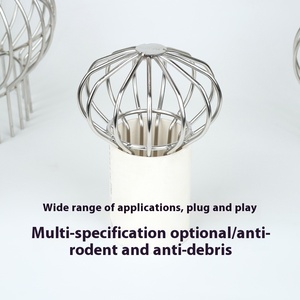 Filtro de desagüe de malla de acero inoxidable 304 para suelo, industrial, exterior, antiobstrucción, para tuberías de drenaje, estanques de aguas residuales y balcones - Product Image 4