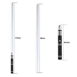 Jouets lumineux à LED pour enfants, <span class=keywords><strong>sabre</strong></span> laser à épée lumineuse avec effets sonores, <span class=keywords><strong>sabre</strong></span> durable à balancement lisse pour - Product Image 6