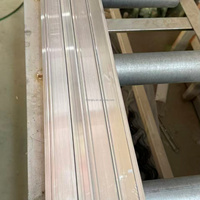 Film de serre en aluminium durable anti-corrosion, fente en aluminium de qualité supérieure pour serre agricole