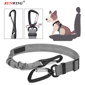 Nylon Dây Đeo Con Chó Xe Dây Đai Chỗ Ngồi Mô Hình Rắn Bungee Vật Nuôi An Toàn Dây Xích Với Xoay Clip Tether Con Chó Con An Toàn Chốt Thanh Tập Tin Đính Kèm - Product Image 2