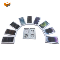 Boîte d'Emballage Téléphone Vide Universelle à Logo Personnalisé pour iPhone 7 8 Plus X Xs 11 12 13 14 15 16 17 Pro Max, Blanc
