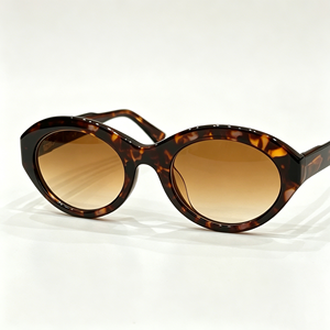 Petites lunettes de soleil ovales pour femmes, monture étroite vintage, rétro années <span class=keywords><strong>90</strong></span>, esthétique Y2K, protection UV - Product Image 4