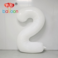 Ballon Chiffre Géant Personnalisé en Nylon de 2m (78 Pouces) pour Anniversaire, 2027, Stratifié PA+PE, pour Hélium, Décoration de Fête, Nouvel An