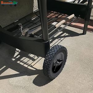 Alta Qualidade <span class=keywords><strong>5</strong></span> 6 7 8 9 10 Polegada Branco Preto Plástico Hub Roda De Borracha Para Carrinho De Mão Carrinho Trolley - Product Image 3