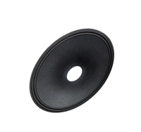 GMINJOO Professionnel, Meilleure Vente, NO.1501, Cône de Subwoofer 15 Pouces en Bois Pré-roulé pour Accessoires d'Enceintes