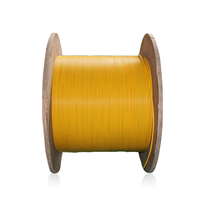 Kabel Serat Optik Indoor Inti 2-48 GJFJV Grosir, Dilengkapi Kawat Baja, Single Mode Multimode, Selubung PVC atau LSZH