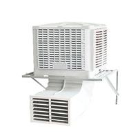 Refroidisseur d'air évaporatif commercial et industriel 18000m3/h, économie d'énergie, climatiseur portable en plastique, refroidissement par eau, télécommande
