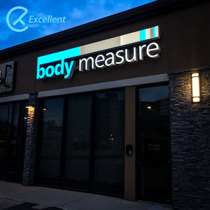 Ngoài trời không thấm nước 3D kinh doanh chiếu sáng logo phía trước thắp sáng chữ ký frontlit thư kênh cho bán buôn - Product Image 2