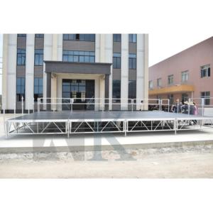 Plataforma de escenario de madera portátil escenario de aluminio de pasarela al aire libre - Product Image 2