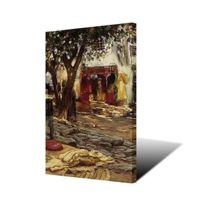 Stampa Digitale su <span class=keywords><strong>Tela</strong></span> di Alta Definizione 'Idle Yard' <span class=keywords><strong>per</strong></span> Decorazione d'Interni - Product Image 4