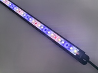 Barre lumineuse LED tricolore 2835 pour aquarium, 24V, étanche IP67, longueur personnalisable, lampe fine pour aquarium domestique