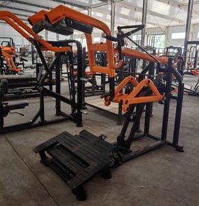 Máquina de Sentadillas con Carga de Placas Comercial <span class=keywords><strong>Hammer</strong></span> Strength, Equipo de Gimnasio para Entrenamiento de Piernas y Glúteos - Product Image 2
