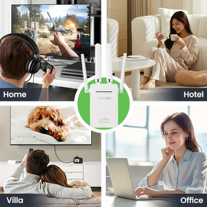 Pixlink wr09q tốc độ cao <span class=keywords><strong>Wifi</strong></span> Repeater 300Mbps dài-khoảng Cách khuếch đại tín hiệu cho nhà Extender - Product Image 6