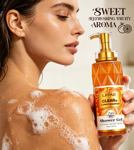 <span class=keywords><strong>Gel</strong></span> Douche Éclaircissant Instantané Marque Blanche – Correction Taches Brunes et Hyperpigmentation, Soulagement Peaux Sèches, Blanchissant - Product Image 4